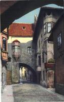 Bolzano, Bozen; Alt-Bozen / old town, Dr. Streiter street