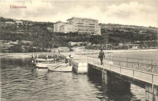 Crikvenica, Molo, boats; Divald Károly