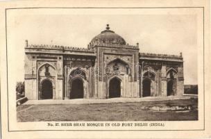 Delhi, Old fort, Sher Shah Mosque
