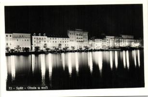 Split, Spalato, night, Split, Spalato, éjjel