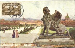 Vienna, Wien; Belvedere, Minerva S.K.V 434-10. s: Jaroslaw Setelik