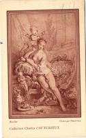 Collection Charles Couturieux; F. Boucher etching s: Demarteau