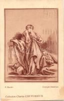 Collection Charles Couturieux; F. Boucher etching s: Demarteau