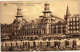 Blankenberghe, beach, casino