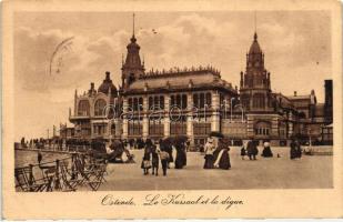 Ostende, Le Kursaal et la digue