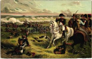 Napoleon, battle s: Hippolyte Bellangé litho