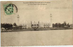 Bordeaux, Exposition Maritime Internationale, Grand Palace, Garonne
