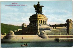 Koblenz, Provinzial-Denkmal Kaiser Wilhelm I / statue