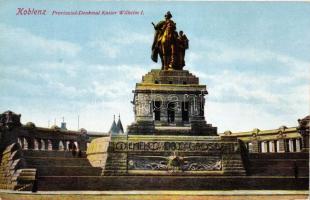 Koblenz, Provinzial-Denkmal Kaiser Wilhelm I / statue