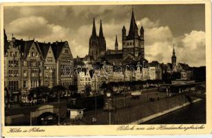 Köln a. Rhein; Hindenburgbrücke / bridge