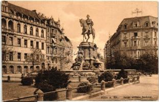 Köln a. Rh., Kaiser Wilhelm Denkmal / statue