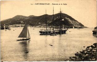 San Sebastian, Entrada de la Bahia, steamship