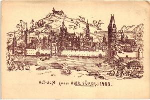 Ulm, Alt-Ulm; 1493 s: Albr. Dürer