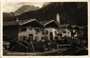 Mittenwald a.d. Isar., Am Gries