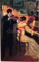 Glückliche Weilen / Violinist, pianist, Victoria 2. s: J. Kominek