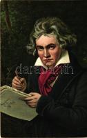 Ludwig van Beethoven, litho s: Joseph Karl Stieler