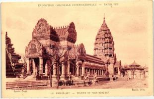 1931 Paris, Exposition Coloniale Internationale; Angkor Wat temple