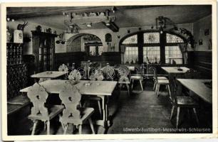 Schliersee, Löwenbräustüberl-Mesnerwirt / restaurant interior