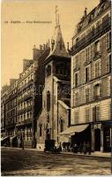 Paris, Rue Brémontier / street, church, restaurant