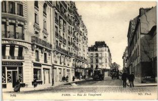 Paris, Rue de Vaugirard / street, autobus, shop of Durouchoux