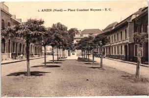 Anzin, Place Constant Moyaux / square