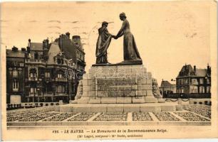 Le Havre, Monument de la Reconnaissance Belge