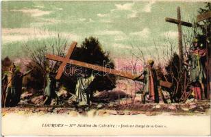 Lourdes, Second Station of the Calvary