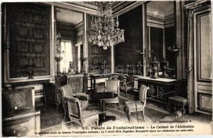Fontainebleau, palace, office of the Abdication, interior