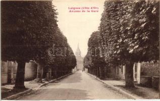 Laignes, Avenue de la Gare / railway station street