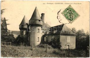 Cazoules, Chateau de la Font-Haute / castle