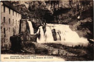 Nans-sous-Sainte-Anne, Source du Lizon / waterfall