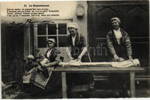 La Repasseuse / French folklore, ironing women