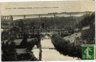 Busseau d'Ahun, Viaduct, bridge