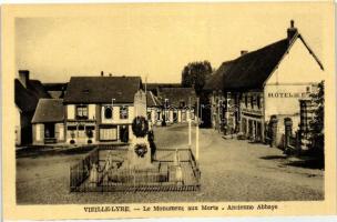 La Vieille-Lyre, war monument, Hotel de France, cafe de l'Union