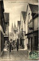 Chartres, Rue de la Porte-Guillaume / street, shops