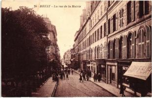 Brest, Rue de la Mairire, Coiffeur / street, hairdresser