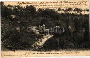 Pont-Audemer, Route de Quillebeuf / road