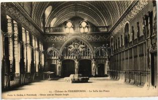 Pierrefonds, Chateau / castle interior