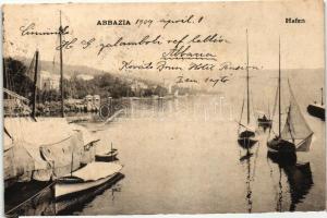 Abbazia, hafen / port, ships