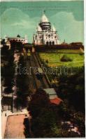 Paris, Basilica du Sacre Coeur de Montmarte, funicular