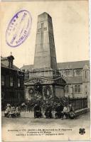 Bazeilles, Monument of the second regiment of the Navy infantry