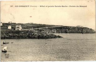 Le Conquet, Hotel, Sainte Barbe and Renard cape