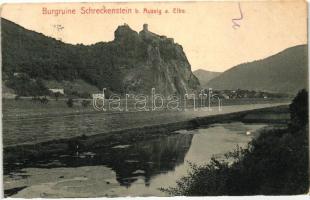 Strekov, Schreckenstein; Burgruine / castle ruins