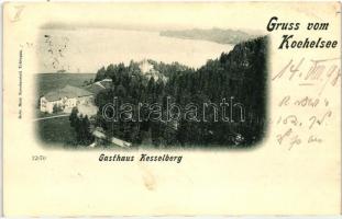 1898 Kochelsee, Gasthaus Kesselberg / guest house