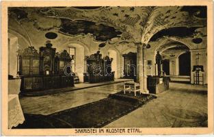 Ettal, Kloster, Sakristei / church interior, sacristy