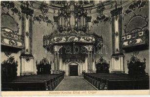 Ettal, Kloster-Kirche, Orgel / church interior, organ