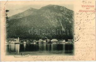 1899 Walchensee mit Herzogenstand