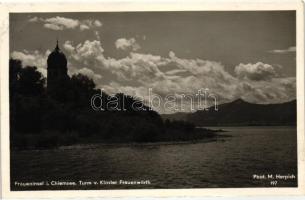 Chiemsee, Fraueninsel, Turm, Kloster Frauenwörth / church tower