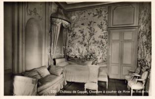 Coppet, Coppet Castle, Madame Récamier's bedroom, interior
