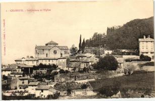 Chabeuil, Castle, church